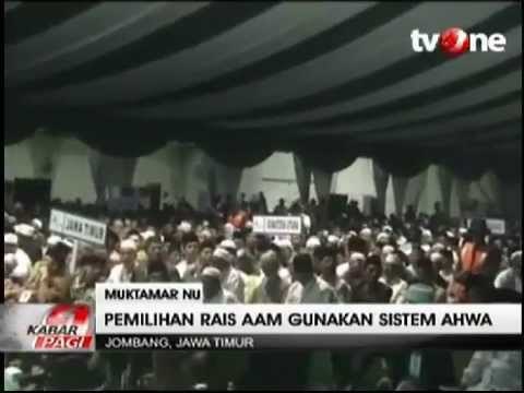 Mayoritas Rois Syuriah NU Pilih Mekanisme Ahwa