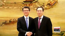 China open to three-way talks with S. Korea and U.S. on denuclearization of N. Korea