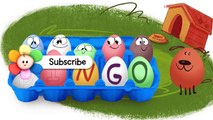 Surprise Eggs Nursery Rhymes and Color Songs for Kids - Cartoons for Kids to Learn Colors