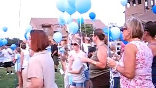 Boomer and Jessica's Balloon release