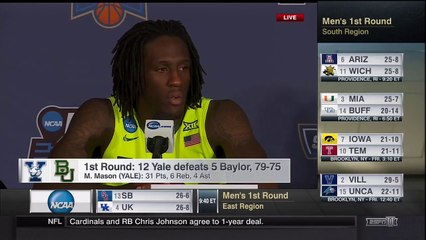 Taurean Prince Provides Amazing Answer To How Did Yale Out-Rebound Baylor