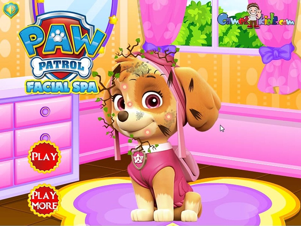 Juego de la Patrulla Canina curar a Skye. Patrulla de Cachorros Español