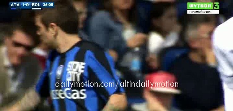 Alessandro Diamanti Gets Injured - Atalanta vs Bologna - Serie A - 20.03.2016