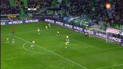 La passe décisive de SuperSlim pour Bryan Ruiz ( Sporting CP 5-1 Arouca)