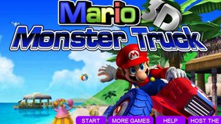 Mario Monster Truck 3D - Best Game for Kids