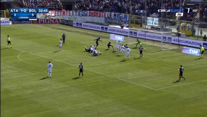 Domenico Maietta Goal Annulled HD - Atalanta 1-1 Bologna - 20-03-2016