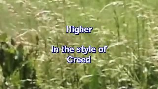 Karaoke - Higher - Creed