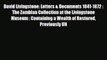 Download David Livingstone: Letters & Documents 1841-1872 : The Zambian Collection at the Livingstone