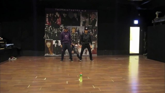 Kai (EXO), TaeMin (SHINee), EunHyuk (Super Junior) - Gayo Daejun dance [dance practice] MIRROR