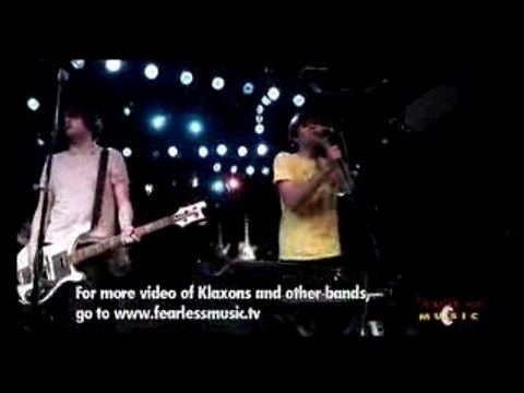 klaxons - golden skans