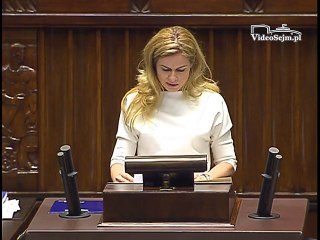 Poseł Joanna Schmidt - Wystąpienie z dnia 17 marca 2016 roku.