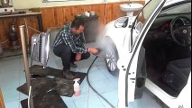 Buharlı oto yıkama makinası