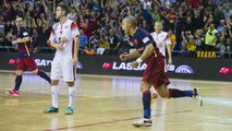 [HIGHLIGHTS] FUTSAL (LNFS): FC Barcelona Lassa-El Pozo Múrcia (4-4)