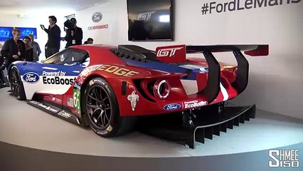 FIRST LOOK- Ford GT 2016 Le Mans Race Car - Official Introduction