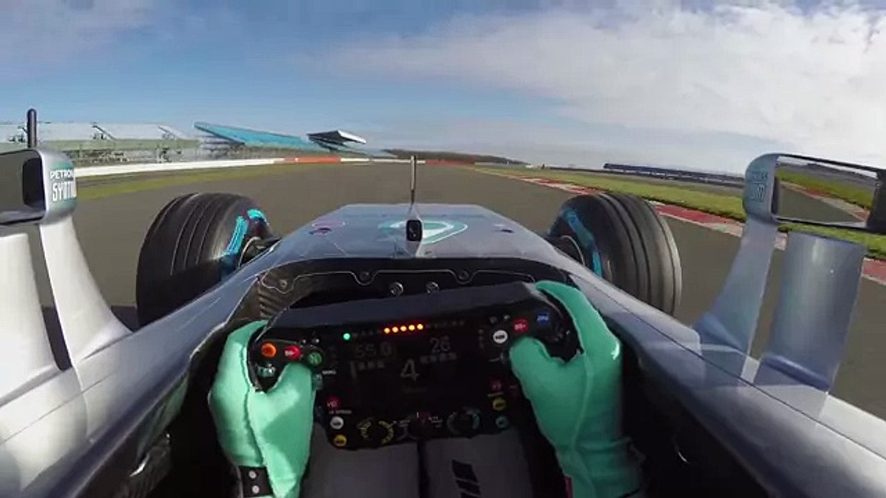 Mercedes W07 ALL FOOTAGE & on board - F1 2016 New Formula One Car