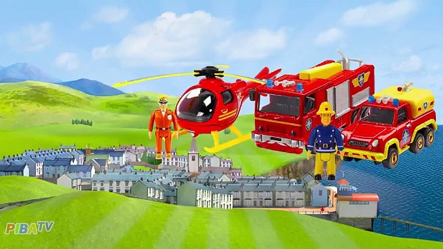 Surprise Eggs!!! Fireman Sam - Пожарный Сэм новый мультик - Киндер сюрприз, и другие мультики!!!