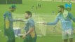 Battle only on field Virat gifts his bat to Mohammad Amir
