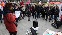 Brest. 200 citoyens dans la rue pour plus de moyens à l'hôpital