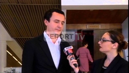 Report TV - Albin Kurti për Report TV: Rrisim e dyfishojme bashkëpunimin me PS