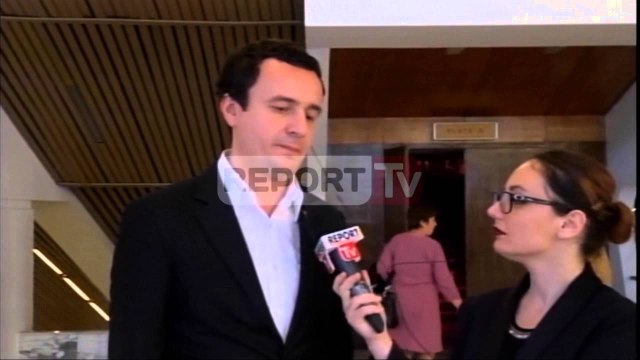 Report TV - Albin Kurti për Report TV: Rrisim e dyfishojme bashkëpunimin me PS