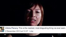 Performance artist is knitting the comments she receives online with her vagina