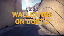 Top 10 Wallbangs on DUST 2 ★ CS-GO