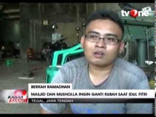 Jelang Lebaran, Pengrajin Kubah Masjid Banjir Pesanan