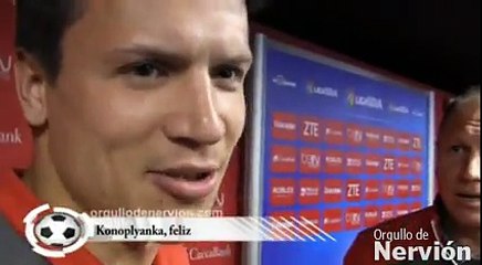 Позитивное интервью КОНОПЛЯНКИ после победы над Вильярреалом