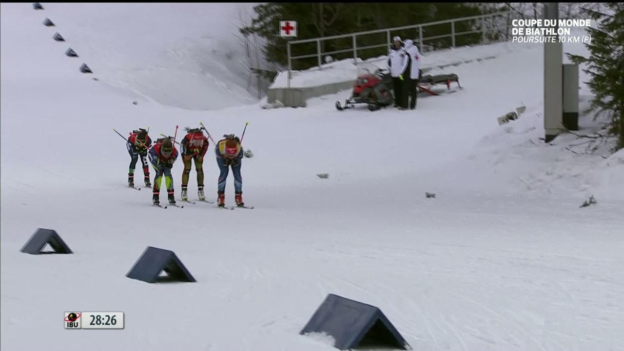 Biathlon - CdM (F) - Khanty-Mansiysk : la poursuite en résumé-vidéo