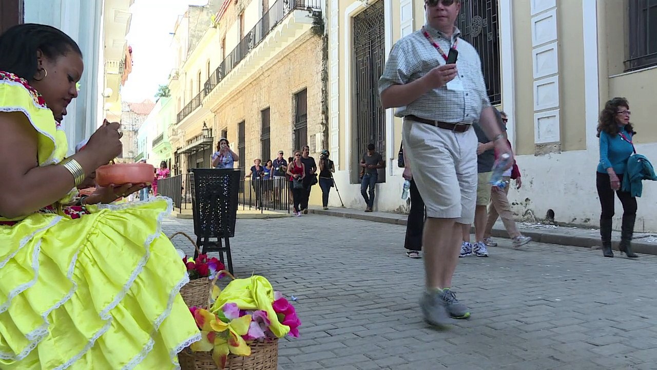 Havanna stöhnt unter US-Touristen