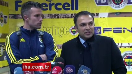 Van Persie: 'Fernandao ile birlikte daha etkili oluyoruz