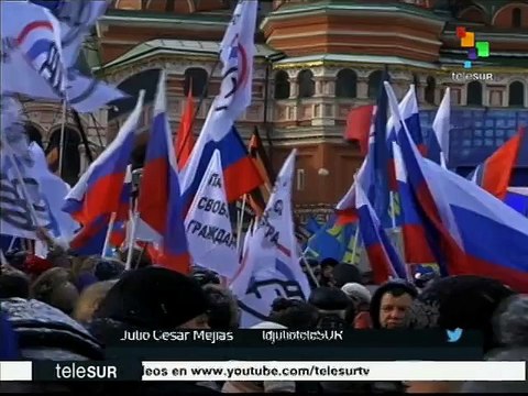 Rusia celebra segundo aniversario de la reintegración de Crimea