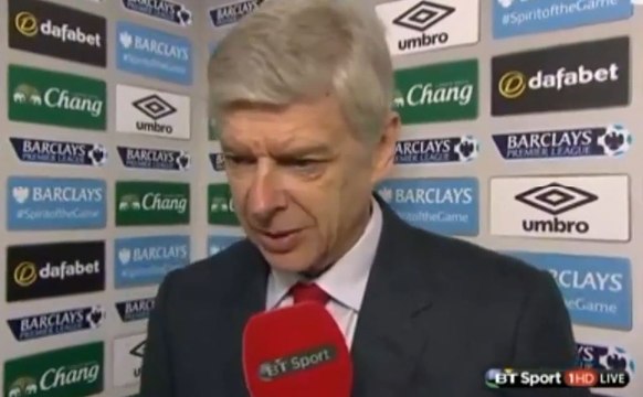 Arsène Wenger encourage ses joueurs à poursuivre