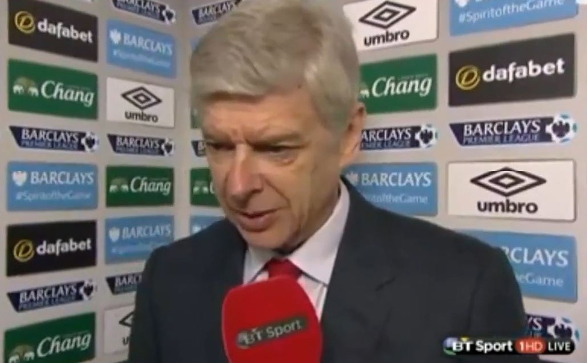 Arsène Wenger encourage ses joueurs à poursuivre