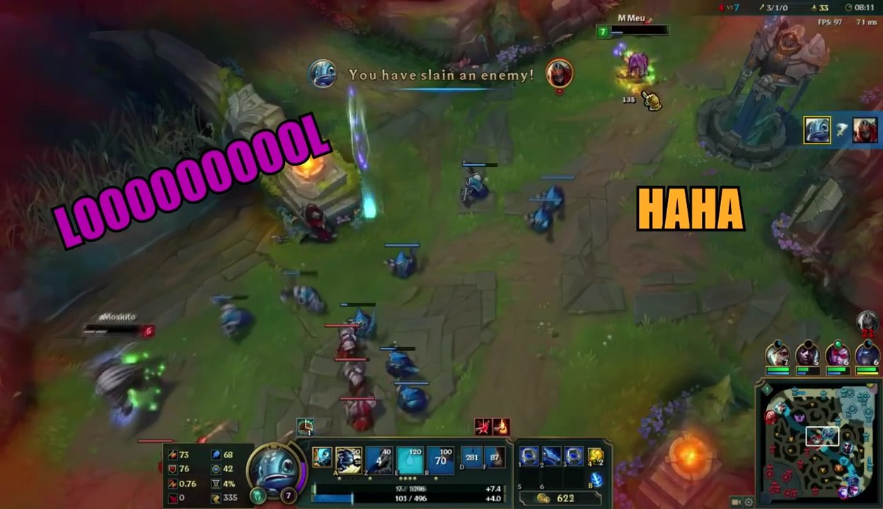 M. Meu pousse à bout un Zed - League Of Legends