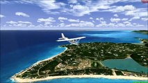Carenado C172 Take-Off And Landing @ Princess Juliana International [TNCM]