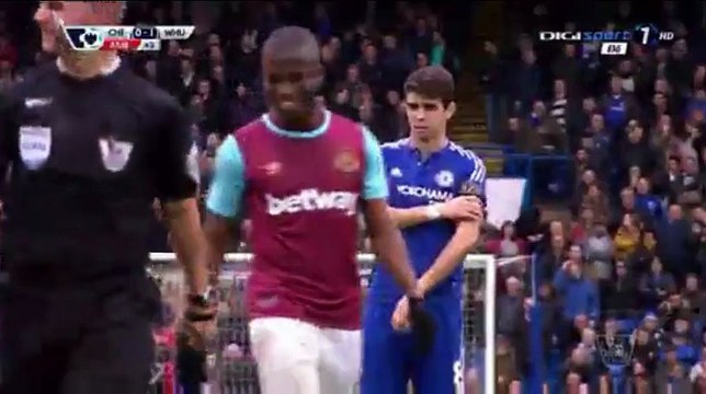 Cesc Fabregas - Chelsea 1 - 1 West Ham United 19-03-2016 HD