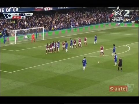1-1 Cesc Fàbregas Super Goal - Chelsea v.West Ham United - 19.03.2016 HD