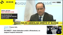 Déclaration complète de François Hollande après l'arrestation de Salah Abdeslam à Molenbeek