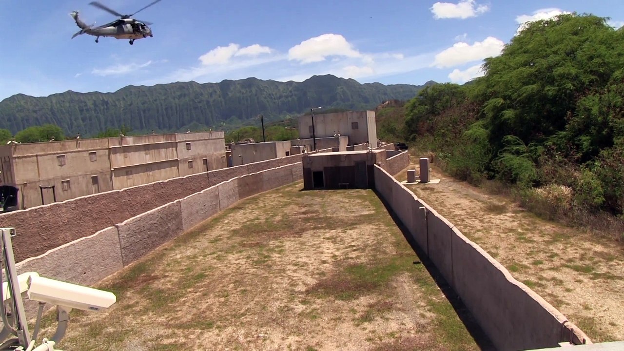 Helicopter landing simulation