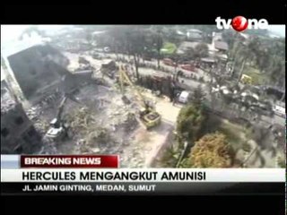 Evakuasi Senjata dan Amunisi, Jalan Jamin Ginting Diisolasi