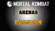 MORTAL KOMBAT - ARENAS EVOLUTION [MK1 - MKX] ᴴᴰ