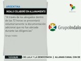 Argentina:Grupo Indalo emite comunicado tras allanamiento en canal C5N