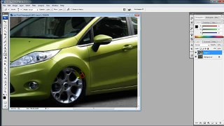Photoshop Tuning Car Tutorial HD Video Part 1.