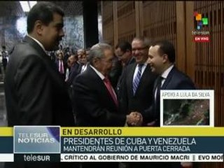 Nicolás Maduro y Raúl Castro mantendrán reunión en Cuba