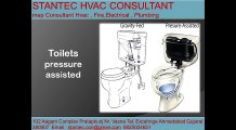 838 - Toilets Pressure assisted -Santec Hvac Consultant 9825024651