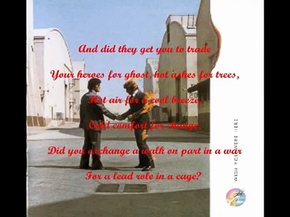 Pink Floyd - Wish You Were here (live) - rare version