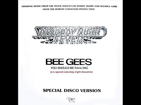 Bee Gees You Should Be Dancing special extended saturday night disco