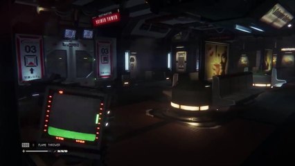 Alien Isolation: The Flamethrower! - Part 40 - Game Bros