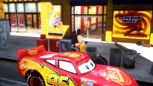 Spiderman Songs Lyrics ♫ Roll Over (Ten in a bed) ♫ Mickey Mouse Disney Cars Lightning